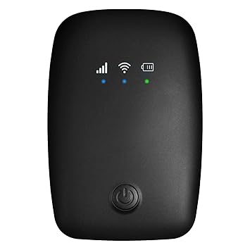 T?kze 4G LTE Wireless Dongle with All SIM Network Support | Plug & Play Data Card Stick with up to 150Mbps WiFi Hotspot | 2100mAh Rechargeable Battery| SIM Adapter Included, Single_Band (Black)