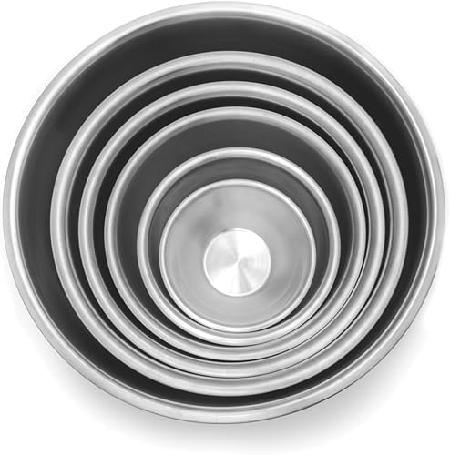 Vista 26 de Fox Run Brands - Cuenco para mezclar de acero inoxidable, 1/2 cuarto, Metálico