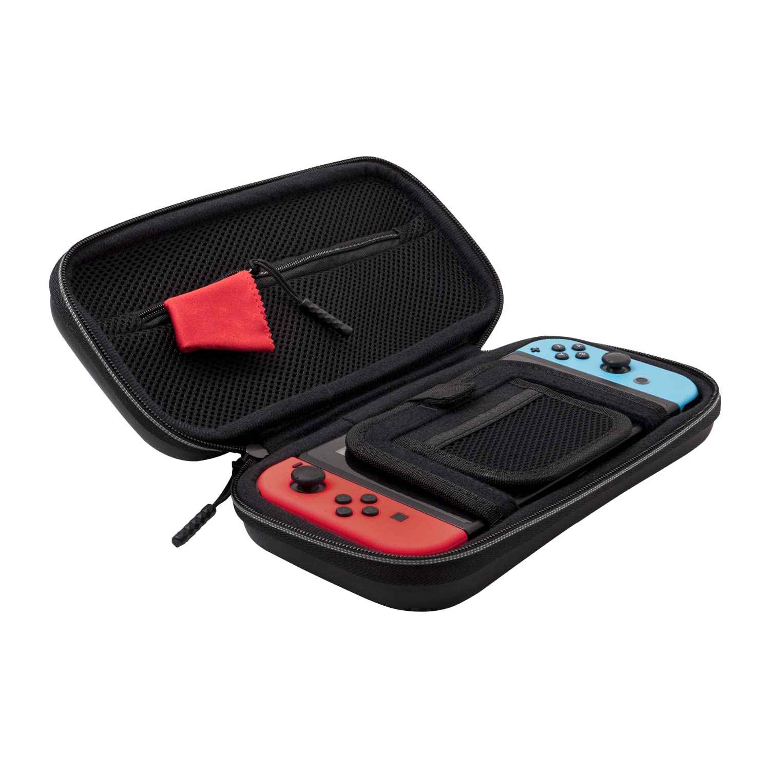 PDP Travel Case Plus with Wrist Strap, Built-in Stand & Storage Pockets - Compatible with Nintendo Switch/Lite/OLED - Mario Kart Sponsors - Image 4