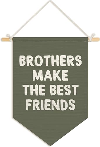 Miniatura 13 de Wheatwin Decoración de habitación de niños, decoración de pared retro de moda para niños, cuarto de bebé, dormitorio, sala de juegos, letrero de paz