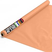 Vista 90 de Rollo de plástico para cubierta de mesa para banquetes, Marrón