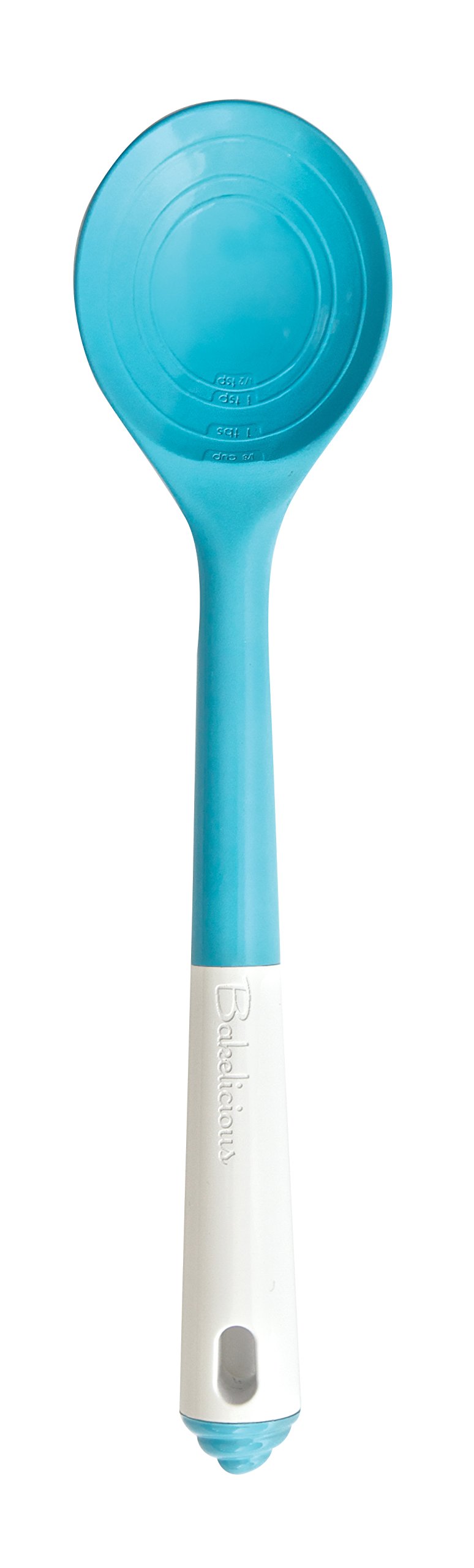 Bakelicious BPA-Free Plastic Mixing or Measuring Spoon, Blue