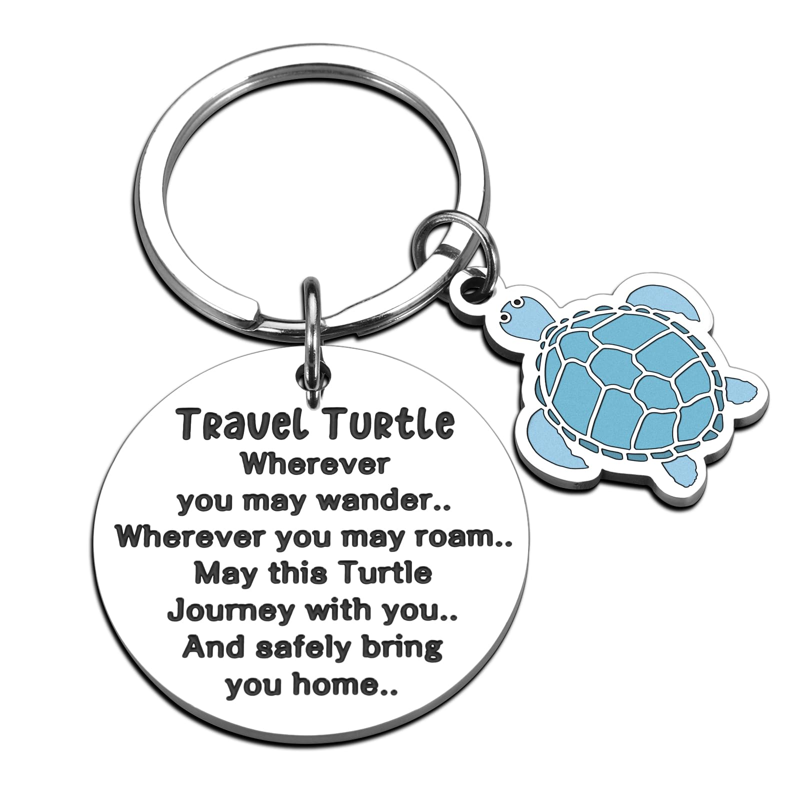 Aiseavril Cadeau Sea Turtle Gifts for Woman, Good Luck Charms for Travel Lovers, Sea Turtle Decor Gifts for Turtle Lovers