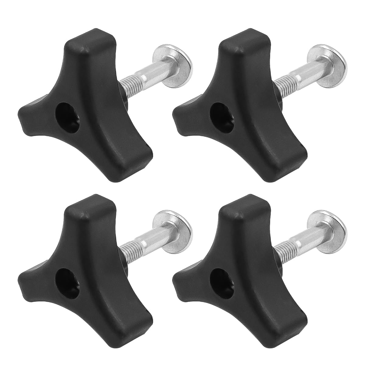 Alnicov 4 szt. uniwersalne kosiarki uchwyt nakrętka skrzydełkowa i śruba części do kosiarki akcesoria części zamienne do maszyn ogrodowych