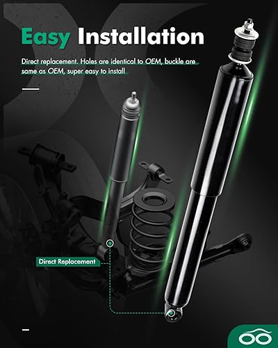 Miniatura 7 de SCITOO - Amortiguador trasero compatible con Ford E-150,03-05 07-12 2009 2011-12 para Ford E-250,93-95 97 99 01-02 para Ford E-250 Econoline, 03-05