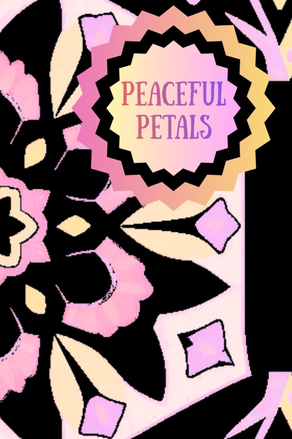 Peaceful Petals: Floral Line Art for Calm and Comfort