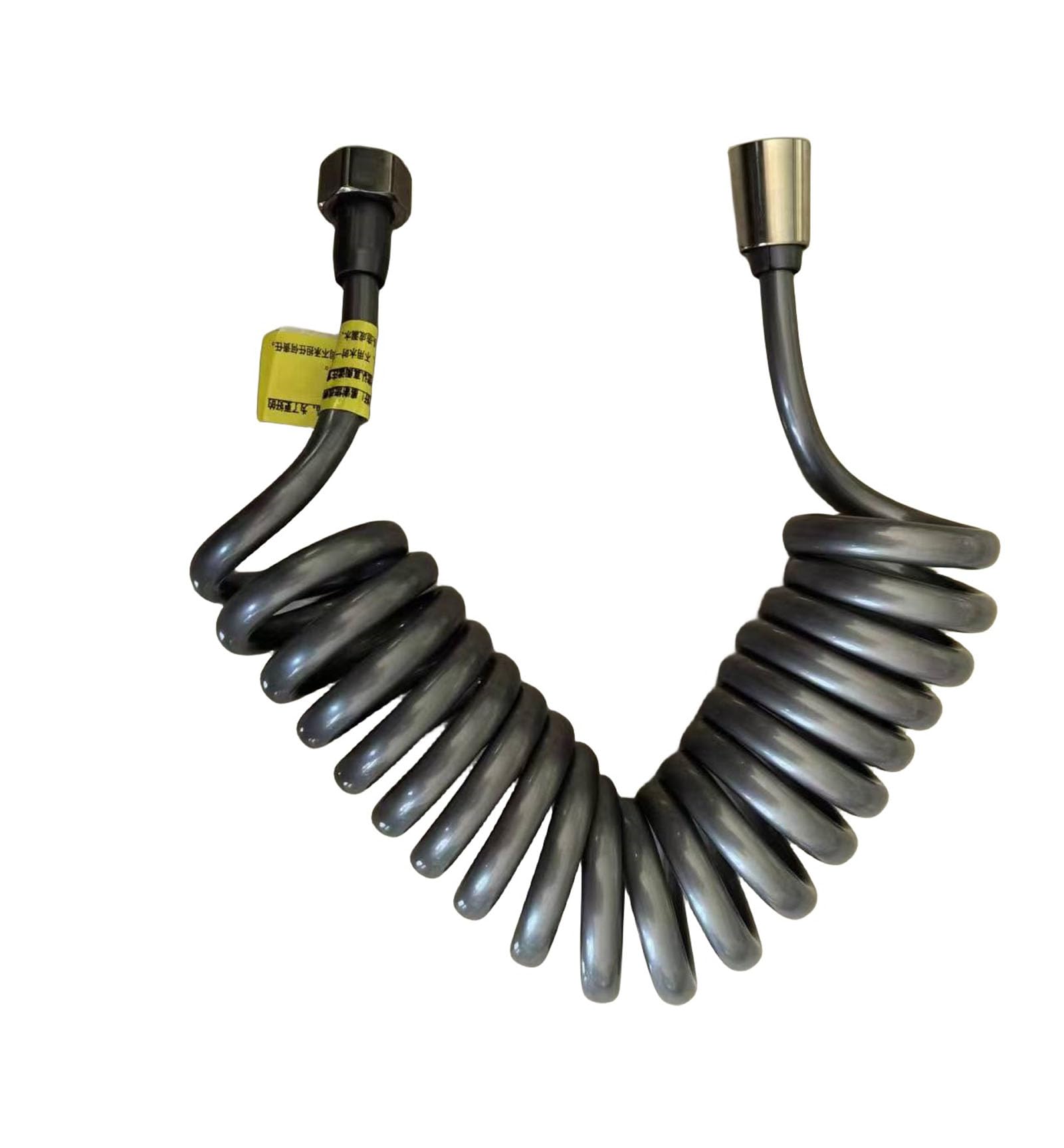 1/2 Inch Interface Spring Flexible Shower Hose, 304 Stainless Steel Interface Nut