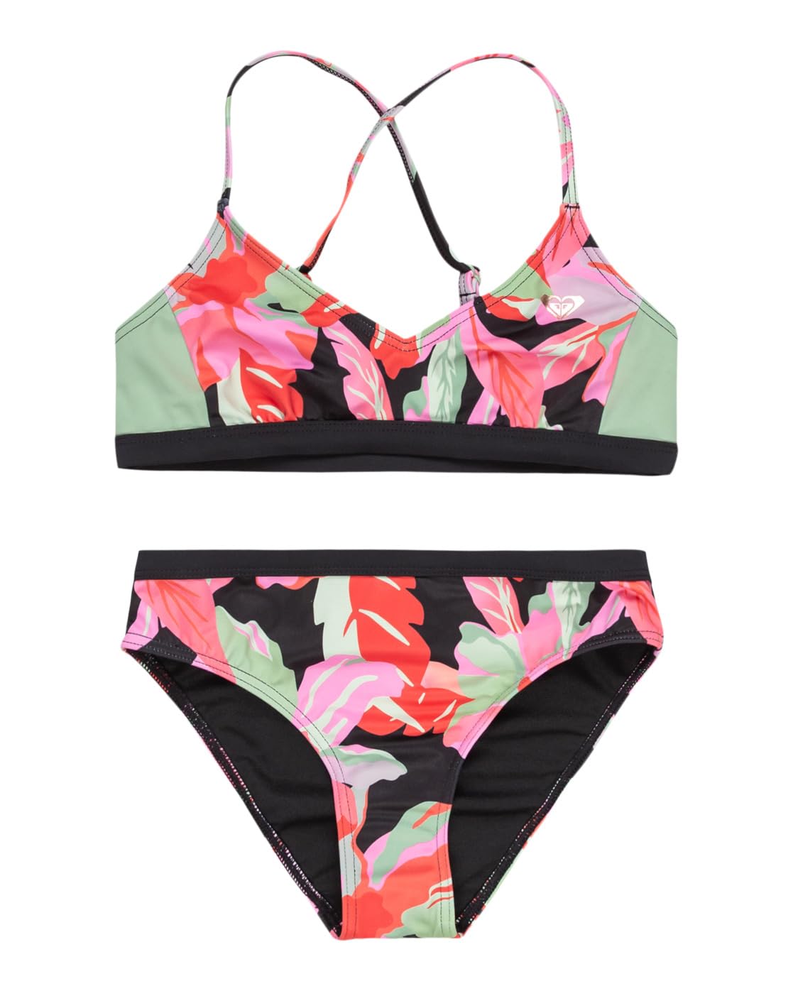 Roxy Aktywny RG Athletic Tri Set Dwuczęściowy strój dziewczęcy