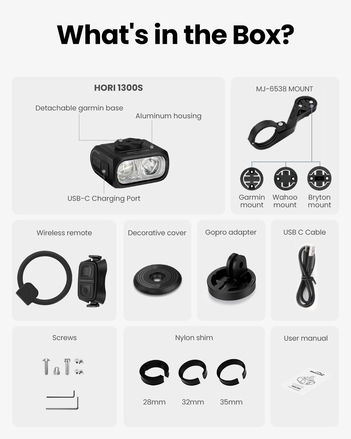 Magicshine Hori 1300 Bike...