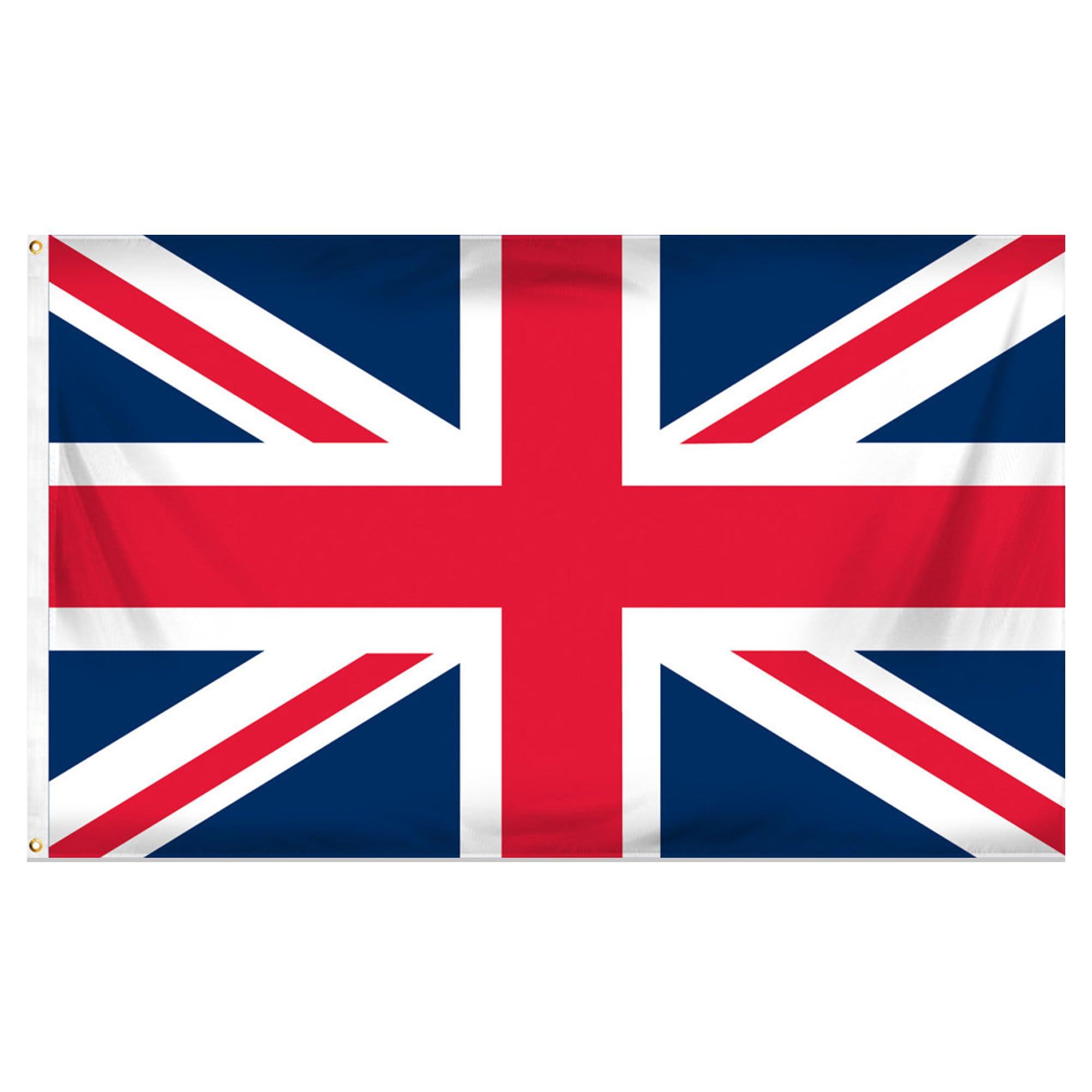 5 X 3ft Large Union Jack Great British United Kingdom Sport UK Team Flag Eyelets - Foto 7
