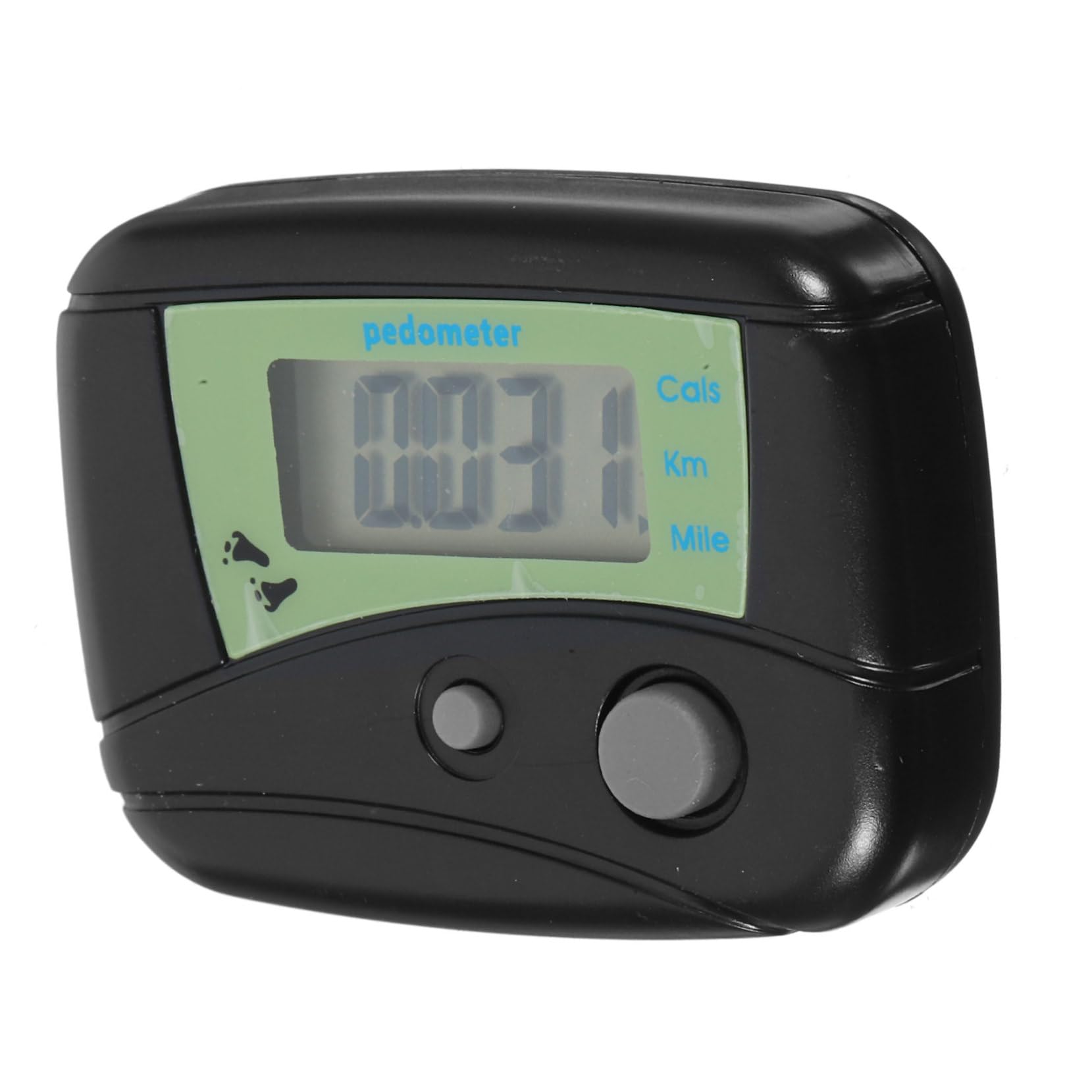 POPETPOP Lot de 10 Podomètres De Marche Compteur De Pas Podomètre Numérique Compteur De Calories Facile À Utiliser Batterie Noire