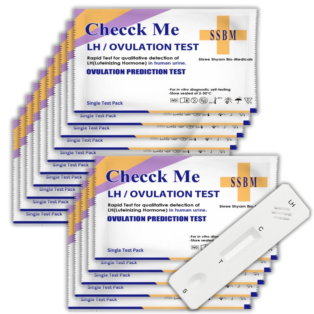 Checck Me Ovulation Test Kit for women planning pregnancy (Pack of 15)-image-21