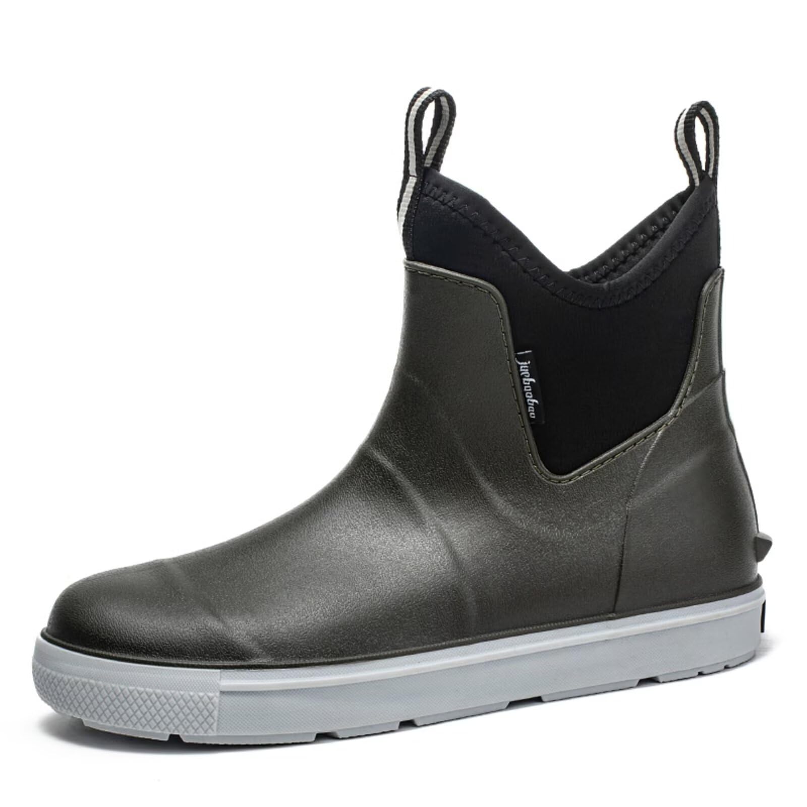 Botas de Agua Hombre Impermeables para Invierno Botas de Trabajo y Botines Antideslizantes Zapatos LluviaImpermeables Abrigados para Senderismo Jardinería Pesca