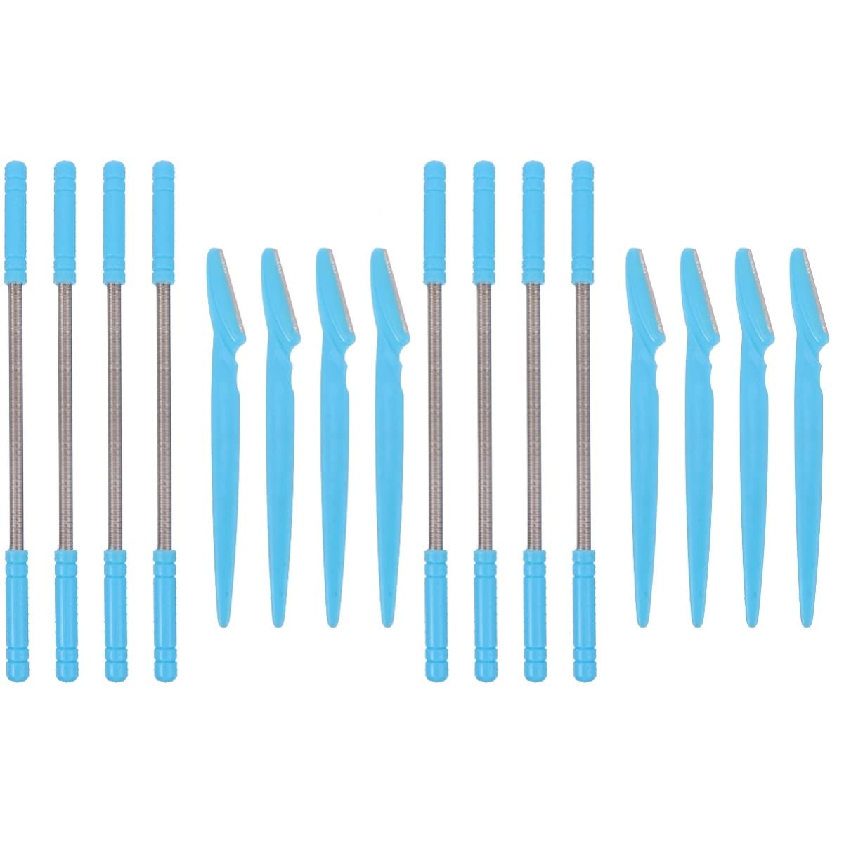 FOMIYES 8 Pcs Professional Safety Hair Removal Electric Epilator Facial Epilator Spring Face Hair Trimmer Eyebrow Trimmer Eyebrow Shaver