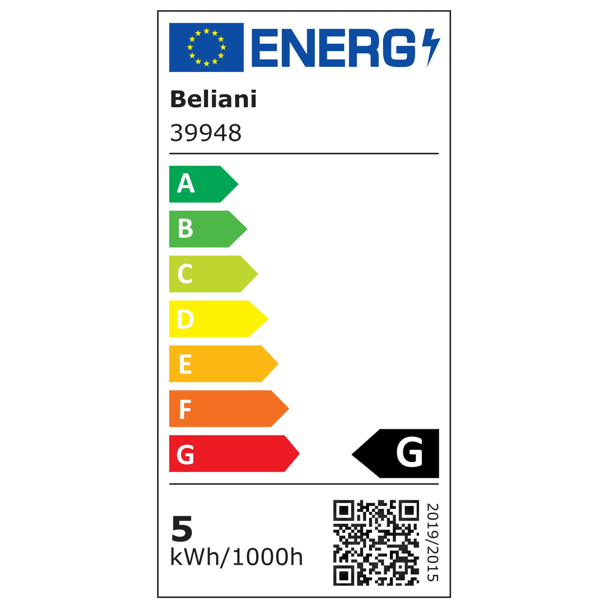 Beliani Lampadaire LED pour Extérieur Moderne Éclairage RVB Matériau Synthétique IP54 Blanc Torne
