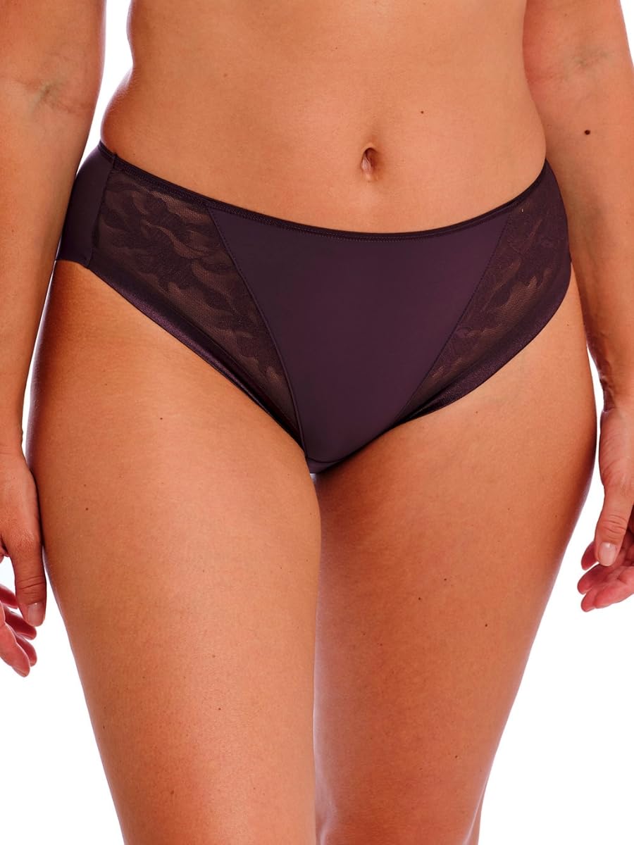 Fantasie Women's Illusion VPL-Free Brief, Plum, XXL