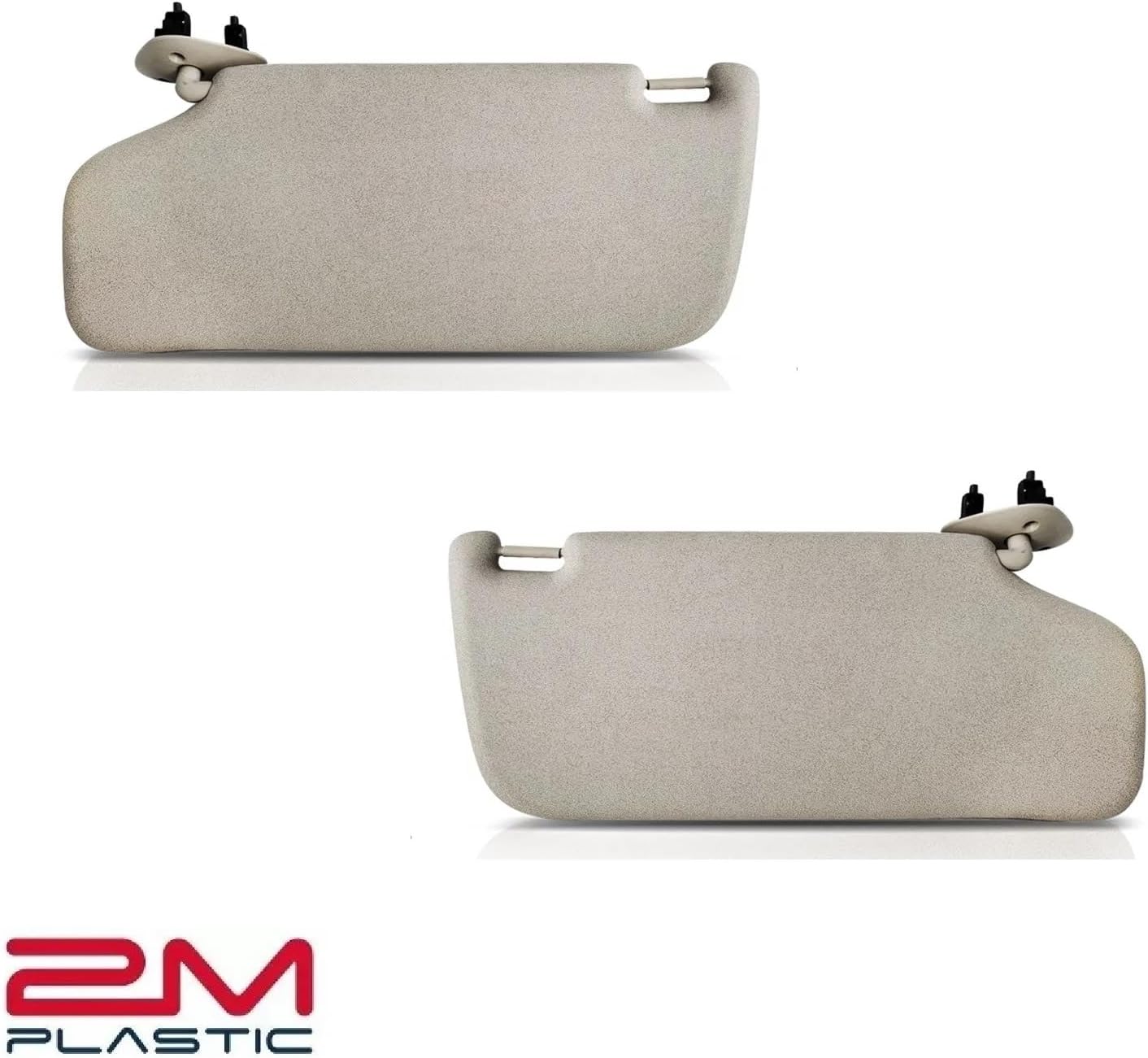 Sun Visor for Chevy Blazer S10 1995-2005 Driver & Passenger OE Quality (Gray)