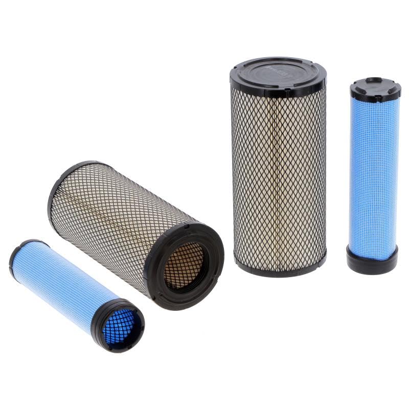 HIFI FILTER KA 160089 Kit de filtre à air compatible avec HIDROMEK compatible avec KOMATSU compatible avec XCMG