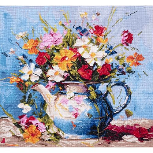 Trimits Printed Cross Stitch Kits, Printed Embroidery Needlecraft for Adults Beginners Kids Christmas, Gifts - Image 3