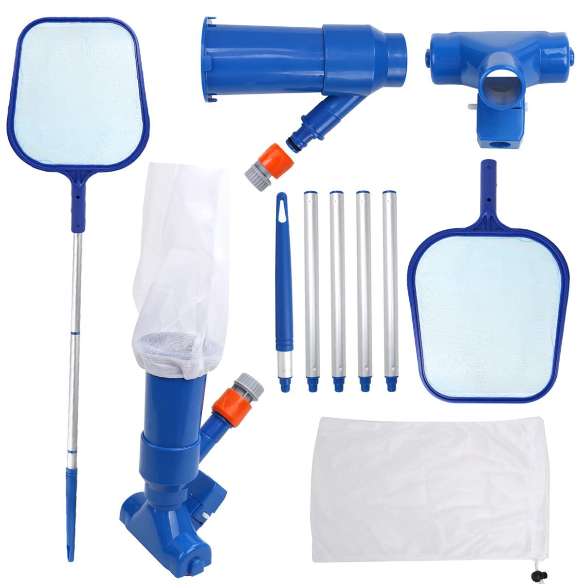 Buy VAlinks Pool Spa Jet Vacuum Cleaner with Pole & Swimming Pool