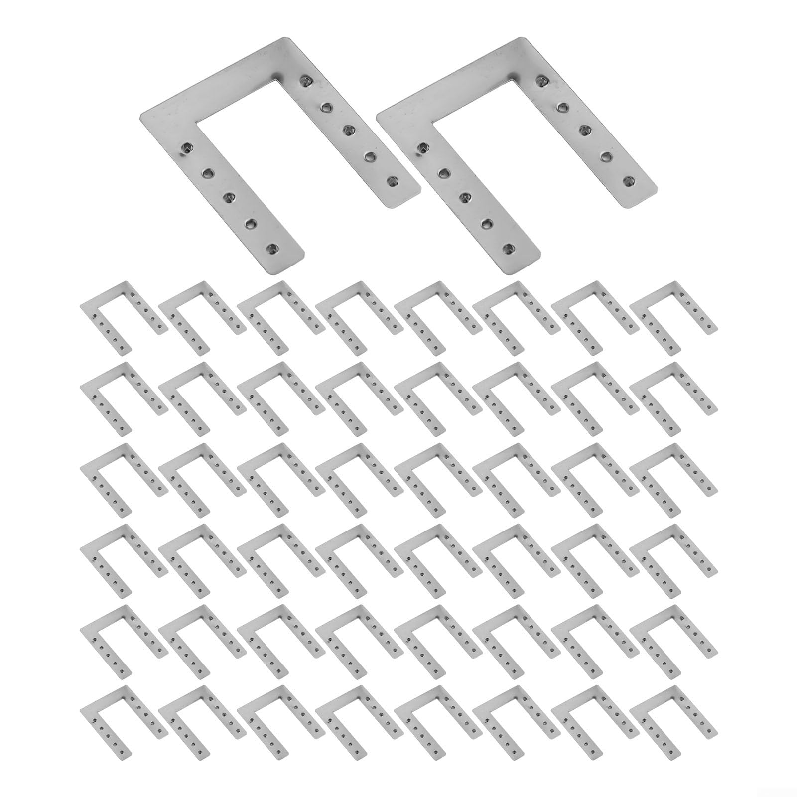 Lot de 50 serre-câbles pour panneau solaire avec rondelle de mise à la terre pour toit photovoltaïque et applications au sol supportant des rails en acier et en aluminium