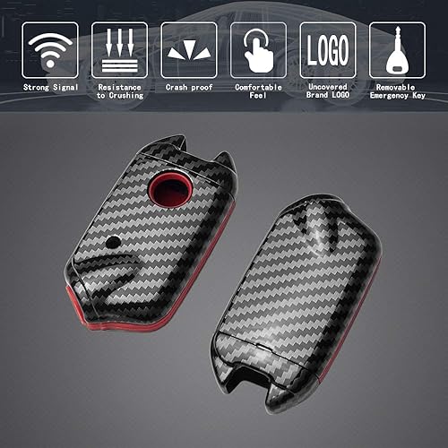 Miniatura 8 de TANGSEN Funda inteligente para llavero compatible con KIA Stinger K900 3 4 botones sin llave control remoto personalizado cubierta protectora de