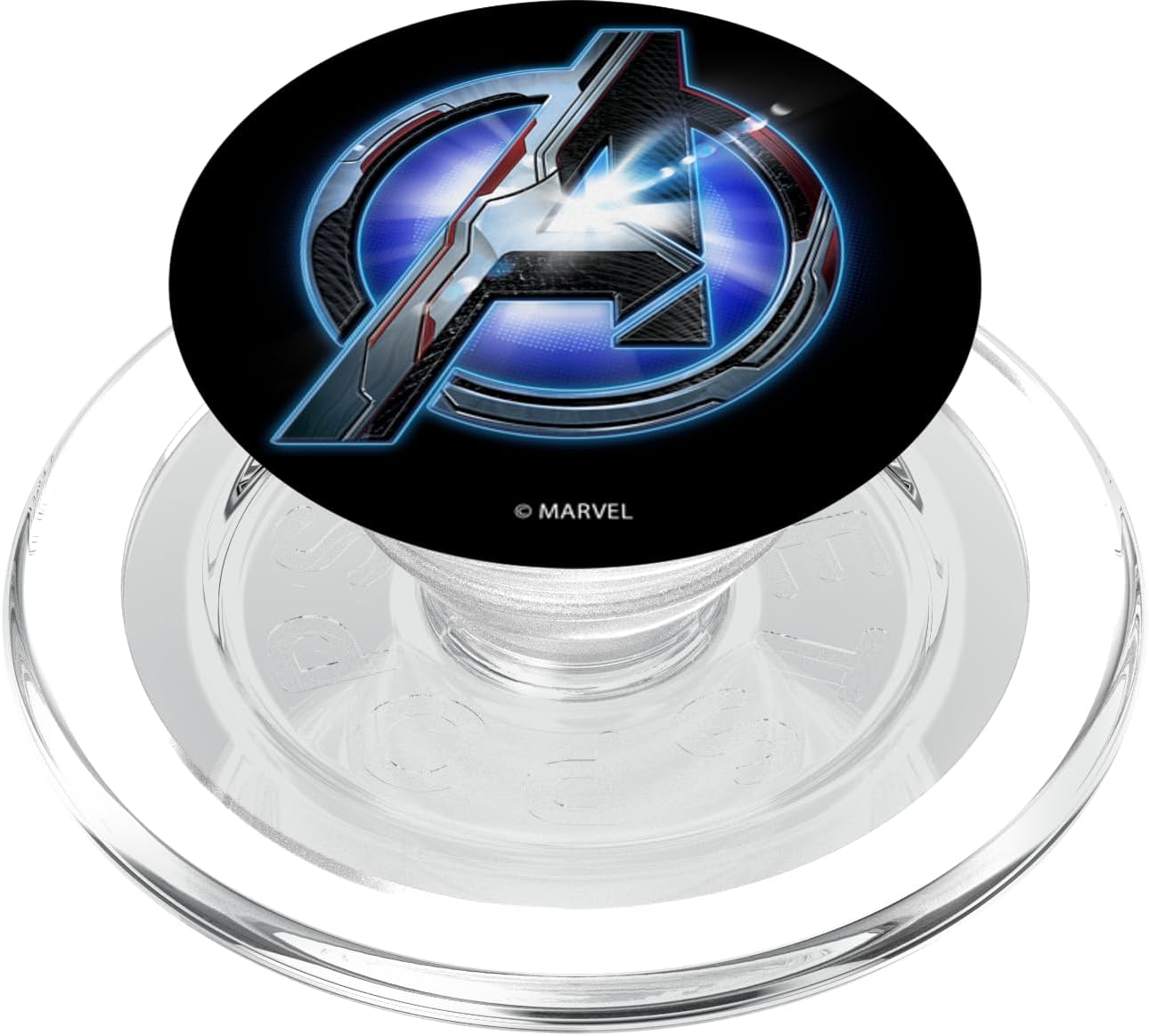 Marvel Avengers Endgame Tech Avenger Logo PopSockets MagSafe PopGrip for iPhone