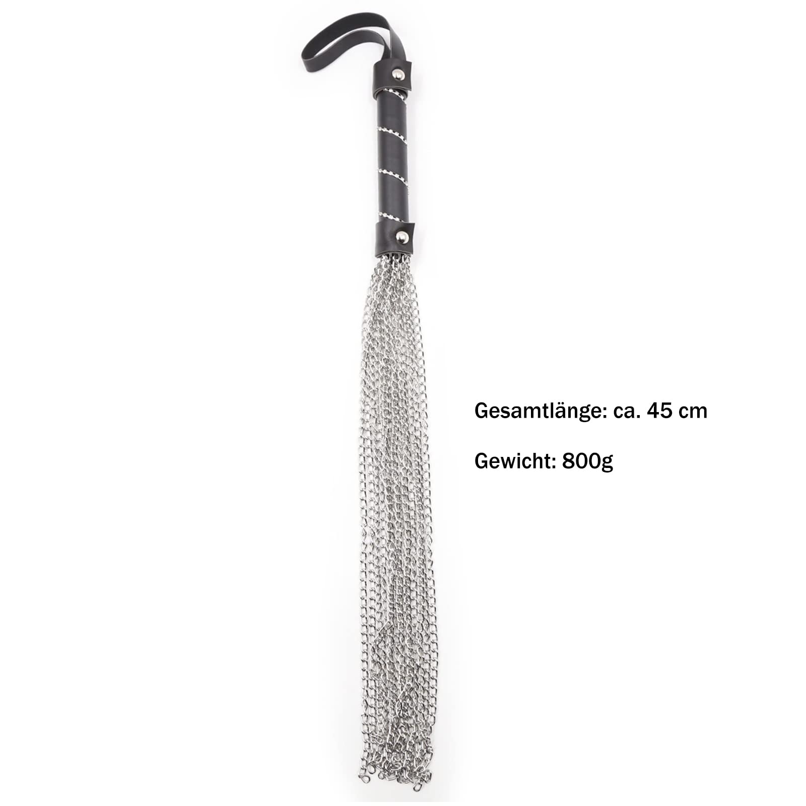 Frusta Sesso Frusta Dura Cavallo SM Frusta Toro Sculacciata Frusta da Equitazione Catena di Metallo Manico in Strass Schiavo Erotico Accessori Erotici Coppia Adulta