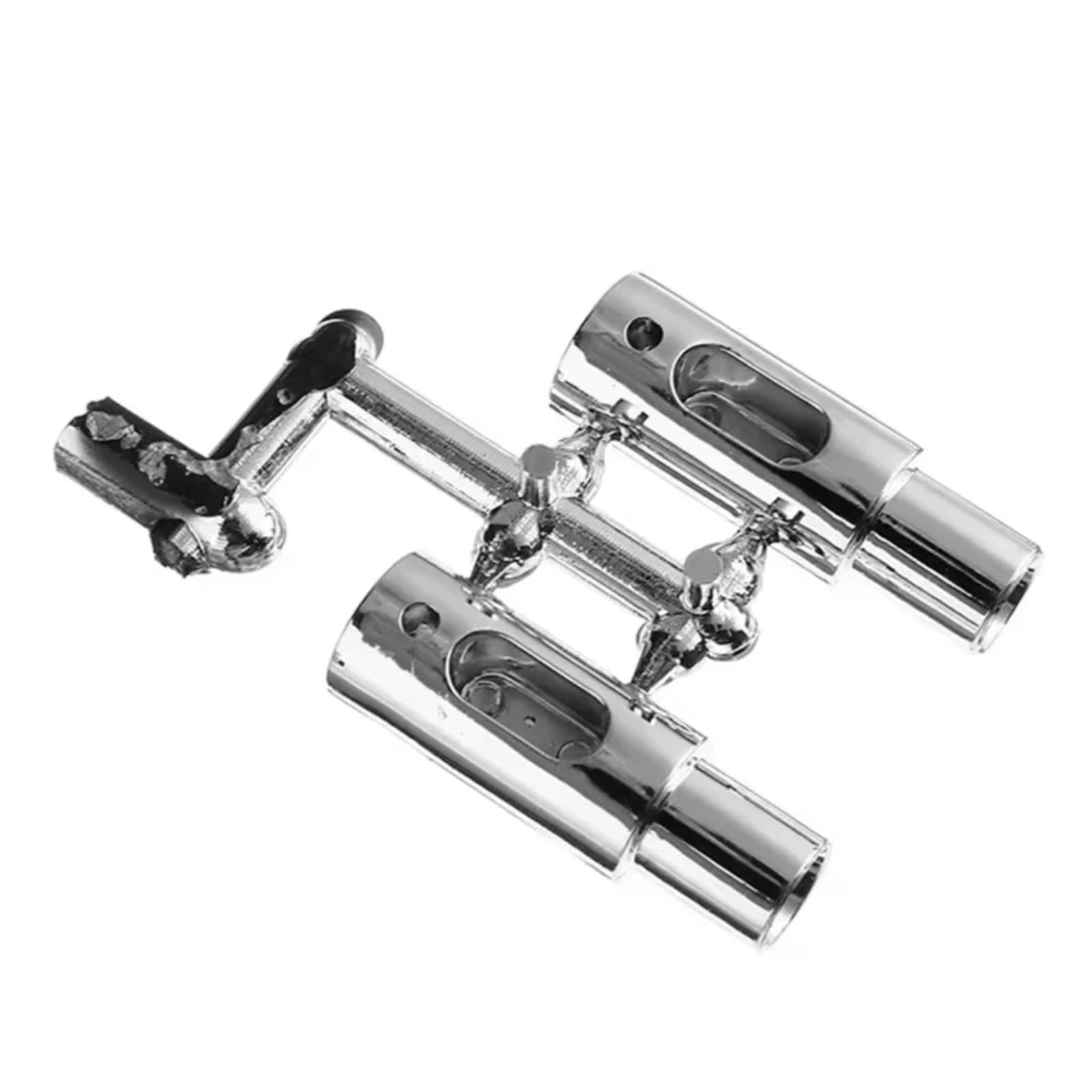 for 1/10 RC Drift Car Accessories Parts for Racing Car Exhaust Pipe License Plate Frame Set for Silver Black RC Upgrade Accessories