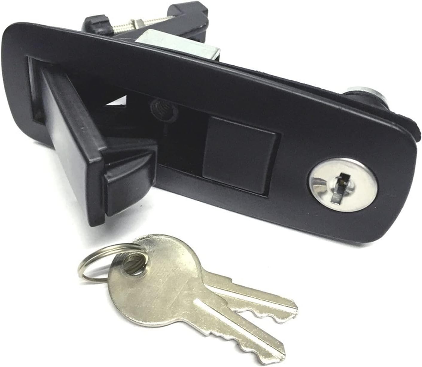 Bounce Handle Cabinet Lock for Electronical Storage Box Locker Bus Truck Trunk Machine MS207 1Pcs (Color : 718)