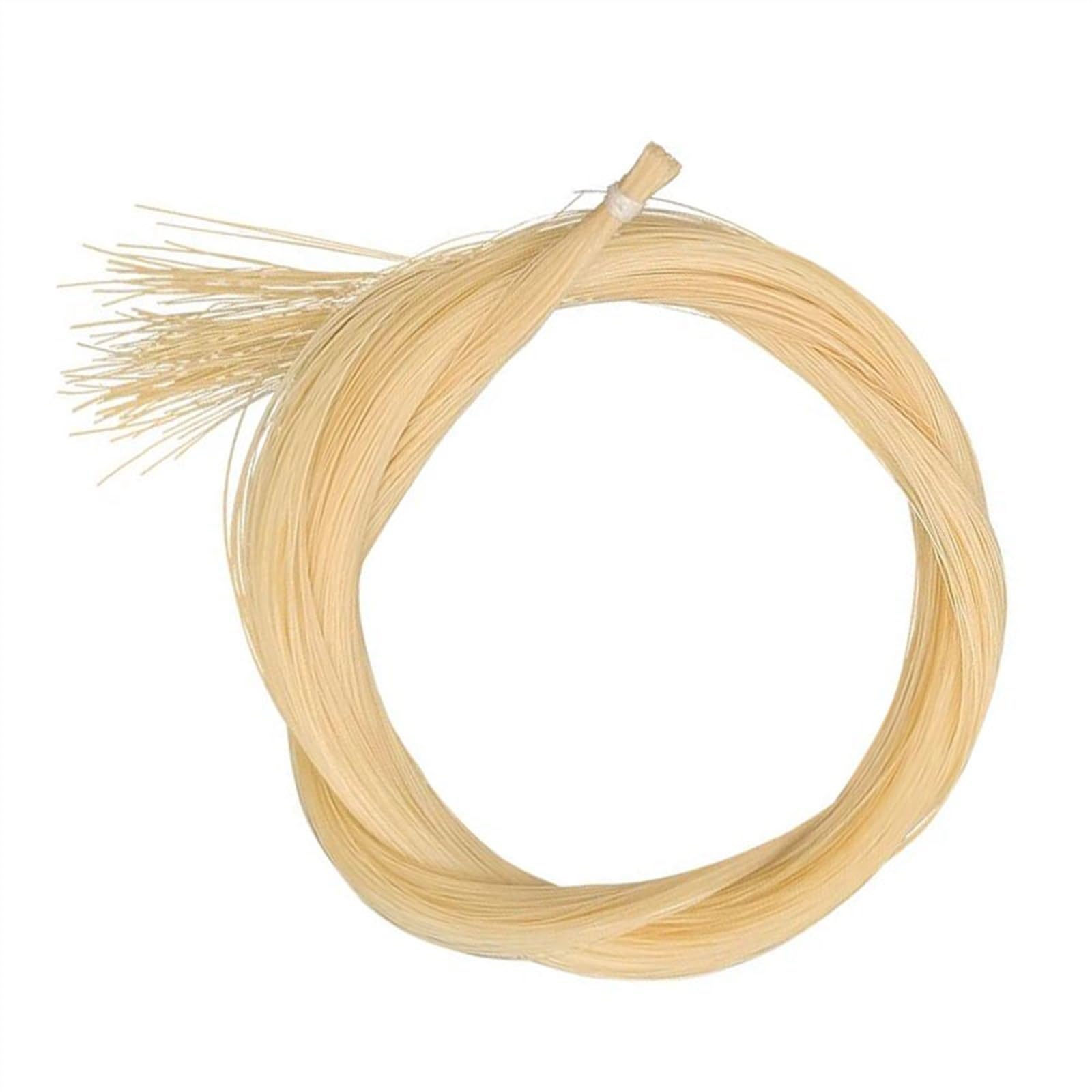 15 capelli per arco per violino con coda di cavallo e stallone bianco adatti per una varietà di strumenti musicali