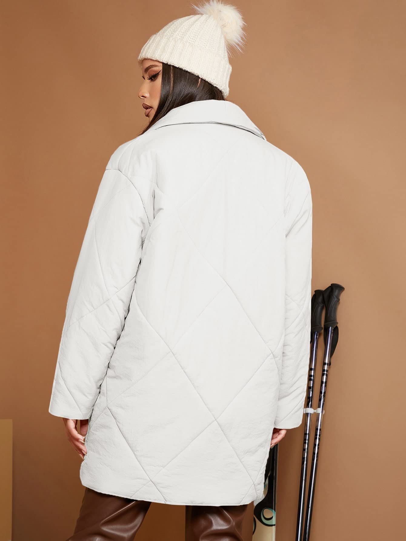 FRAME Wrap Puffer Jacket Shawl Collar Women's Belted Quilted