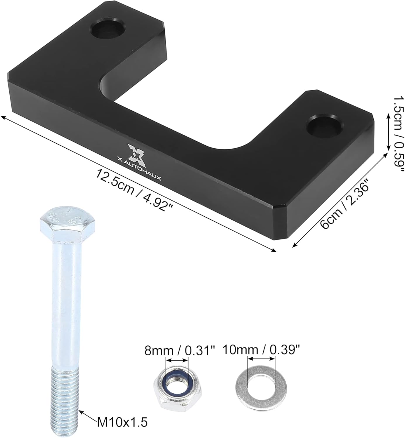 X AUTOHAUX 1 Inch Front Leveling Lift Kit Suspension Spring Strut Spacer Lift Spacers for Chevrolet Silverado 1500 for GMC 1500 2007-2019