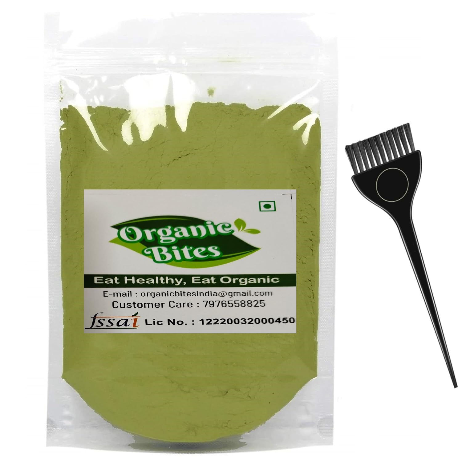 Organic Bites Indigo Powder for Hair Black Colour, Natural Avuri Leaf Powder, Neela Amari, Neel Patti, Neelambari, Neelamari, Neelayamari, Indico Powder - 500 gm-picture-17