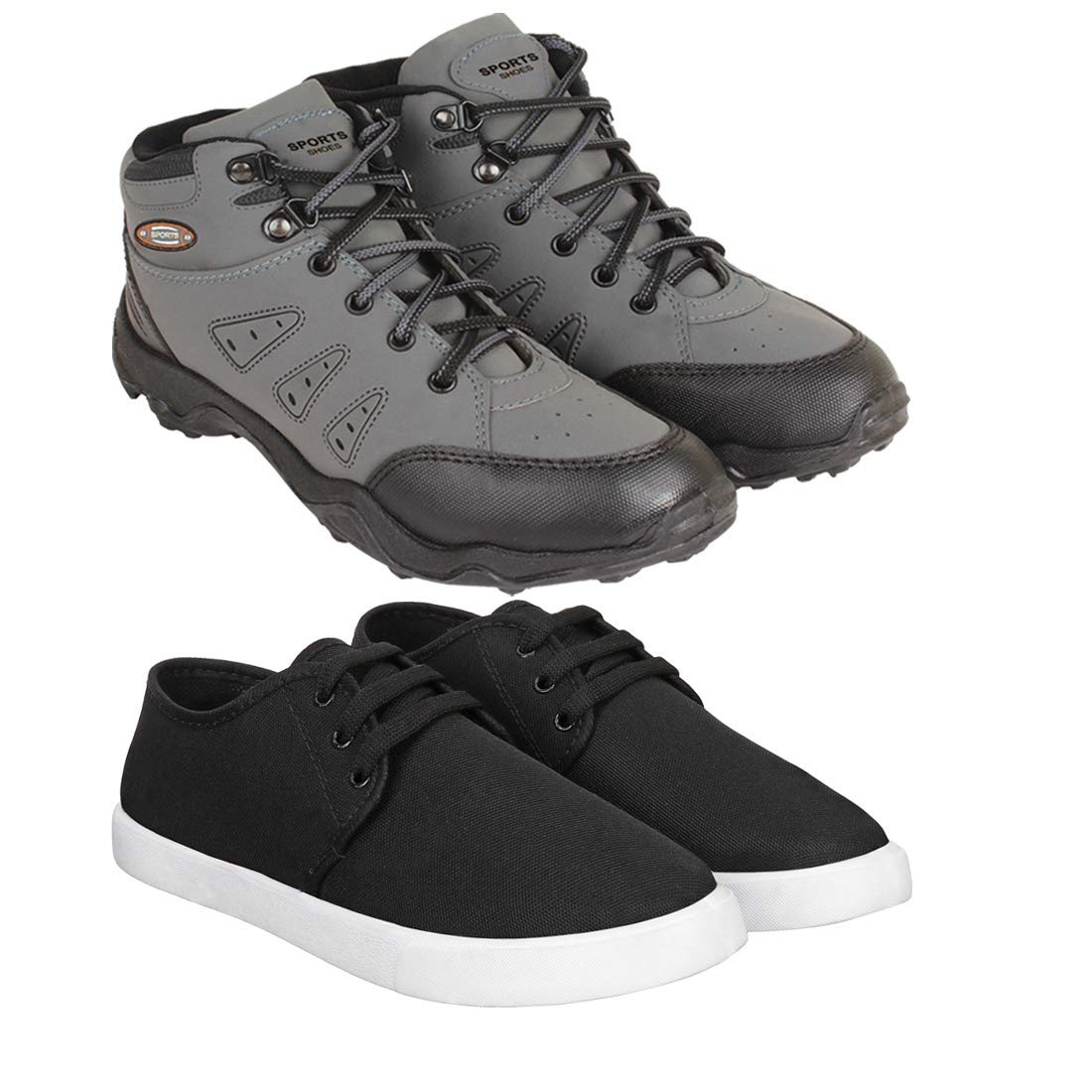 BERSACHEBoots, Sneakers & Loafers Shoes for Men Pack of 2 Combo(O)-604-606Combo(O)-400-349