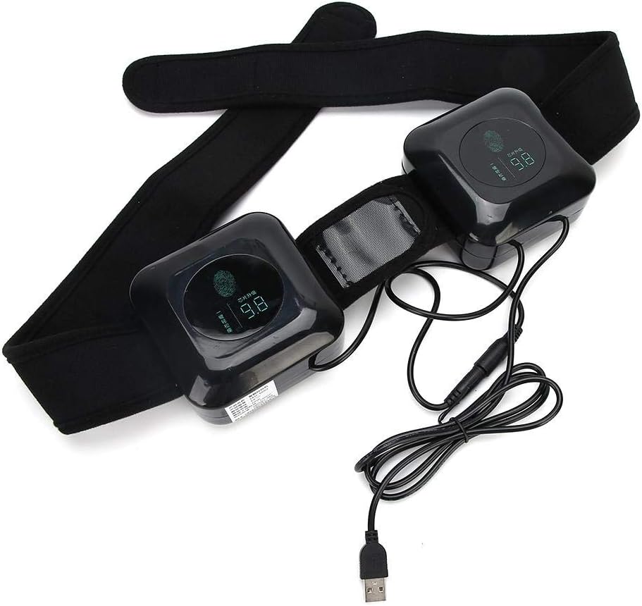 Electric Slimming Belt, Dual Quiet Motor USB Vibration Weight Losing Massage Machine for Leg Arm Waist