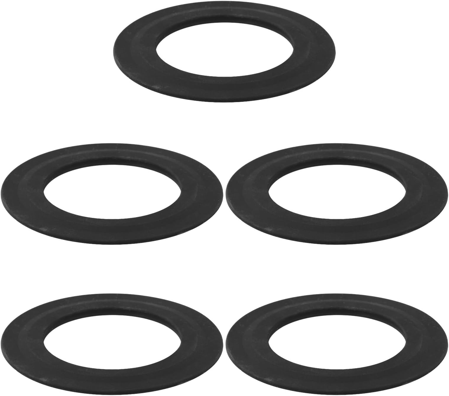 Replacement Flush Valve Rubber Seal For Siamp For Optima 49 And 50, Silicone Drain Valve Sealing Ring Compatible With 34490507, 2.83 Inch, Optimized Flush Efficiency(5pcs)