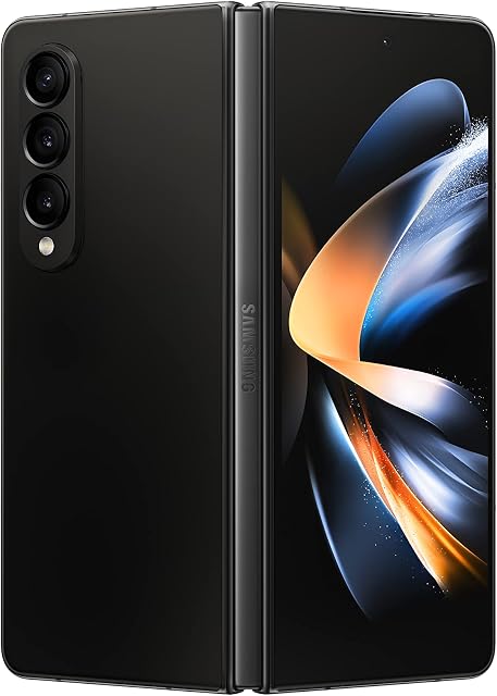 Samsung Galaxy Z Fold4 5G 256GB Phantom Black (CAD Version & Warranty) - AI Enabled, 6.7" 120Hz AMOLED, Snapdragon 8+Gen1, 12MP+12MP Rear Camera, 4MP+10MP Selfie Camera, Fast Charging, powershare