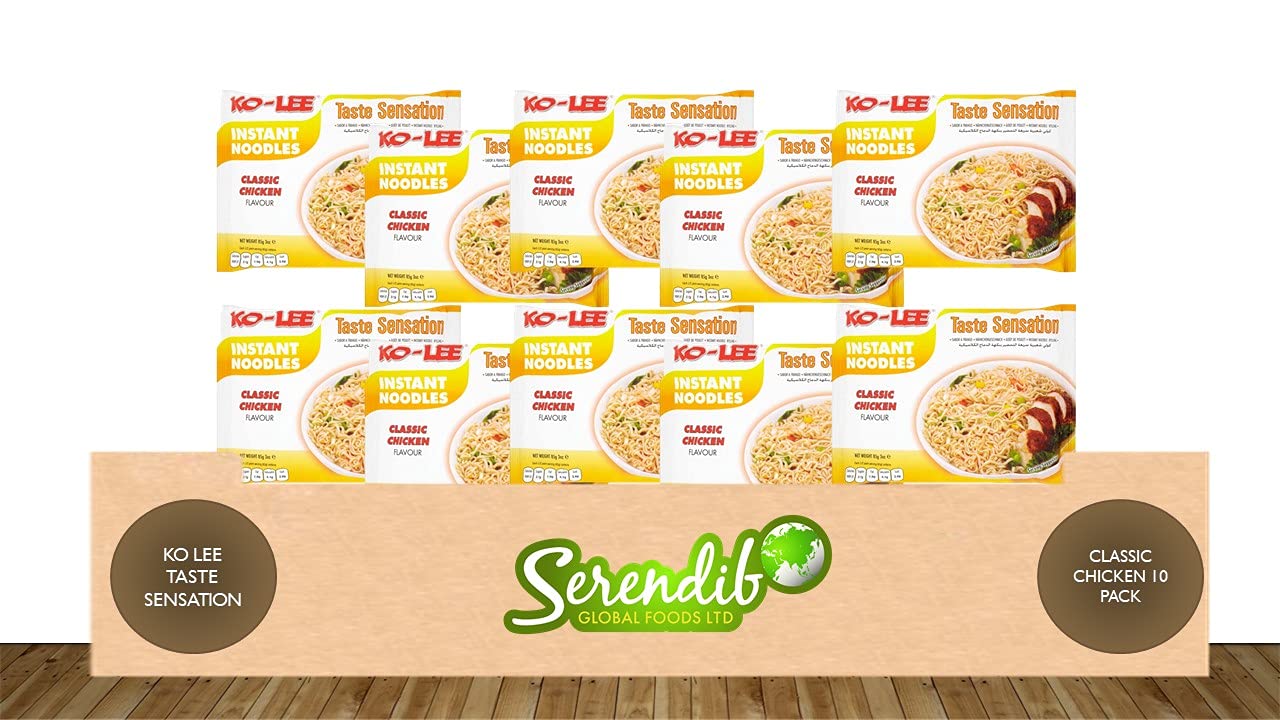Ko-Lee Taste Sensation Instant Noodles Classic Chicken Flavour 85g | Pack of 10