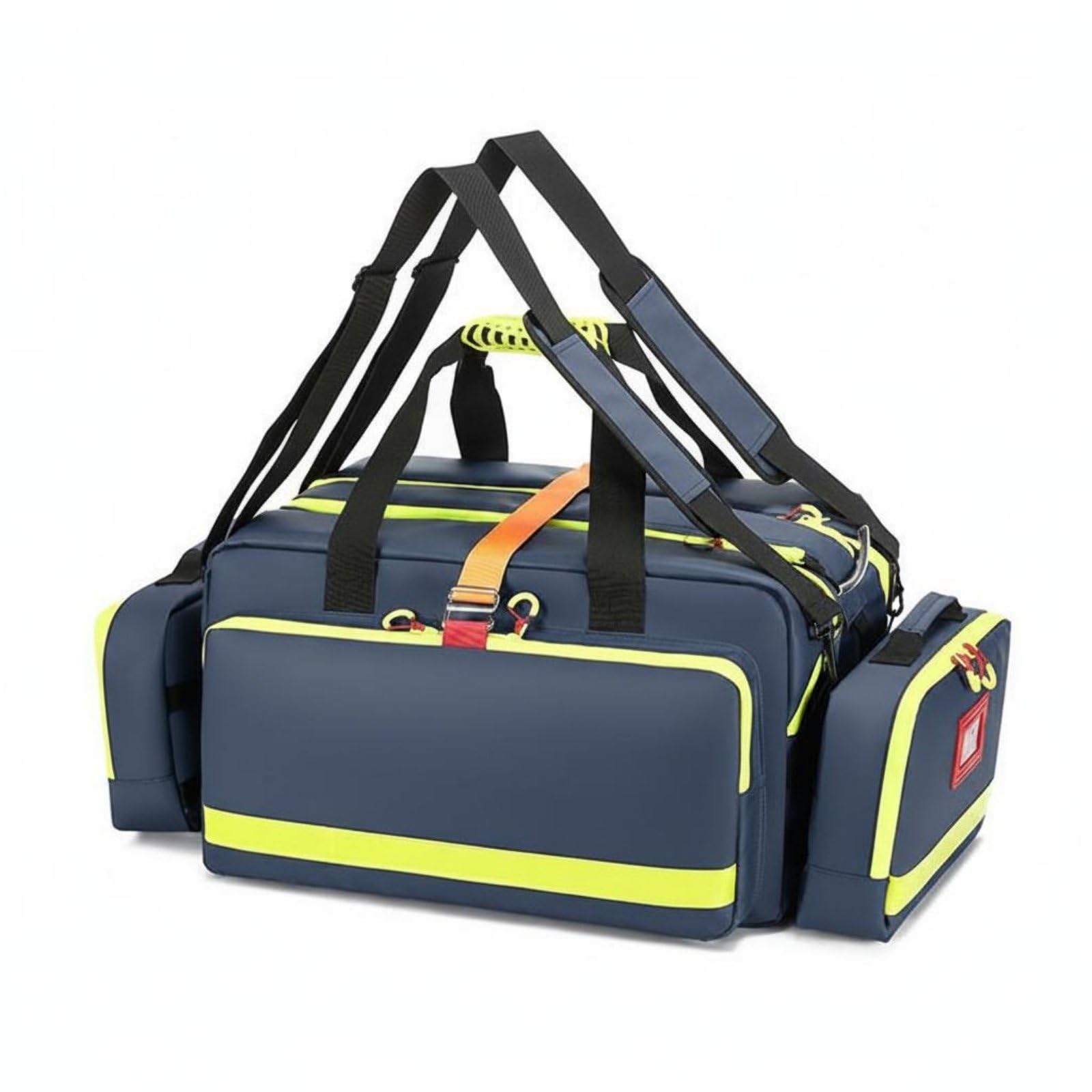Borsa Medica Impermeabile Zaino Kit Primo Soccorso Valigetta Emergenza Borsa Paramédico in TPU E Oxford 1200D con Accesso Rapido E Organizzazione, Array, Blu