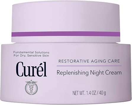 Cur l Restorative Aging Care Replenishing Night Cream for Dry, Sensitive Skin, 40ml