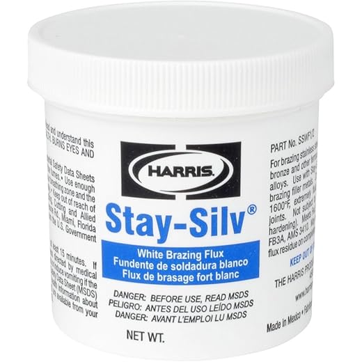 Harris Stay Silv Brazing Flux 1/4 lb. Jar