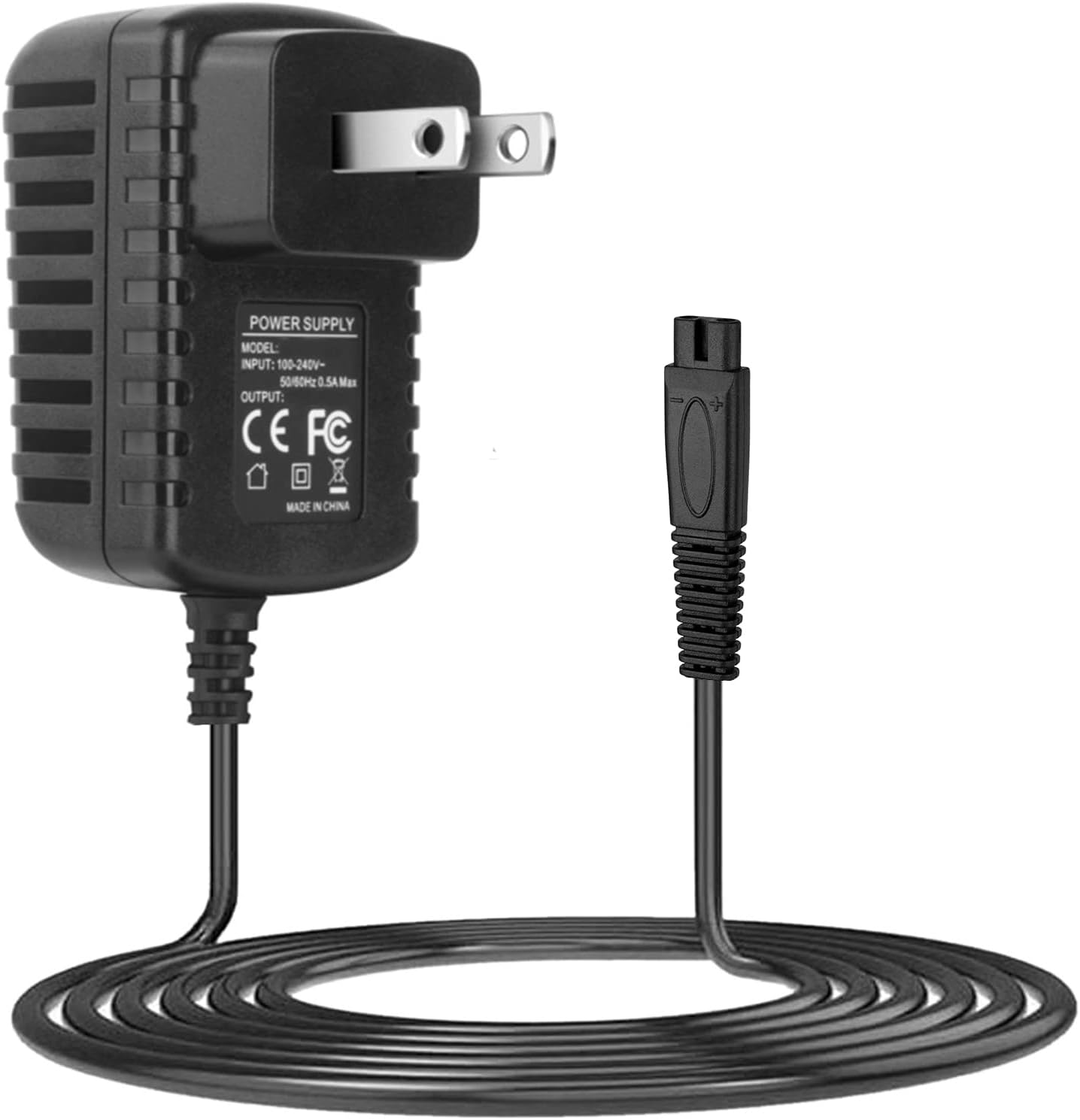 Power Charger for Andis 17165 17150 ProFoil Lithium TS-2 TS-1 AC/DC Adapter for Andis Shaver Power Cord Charger