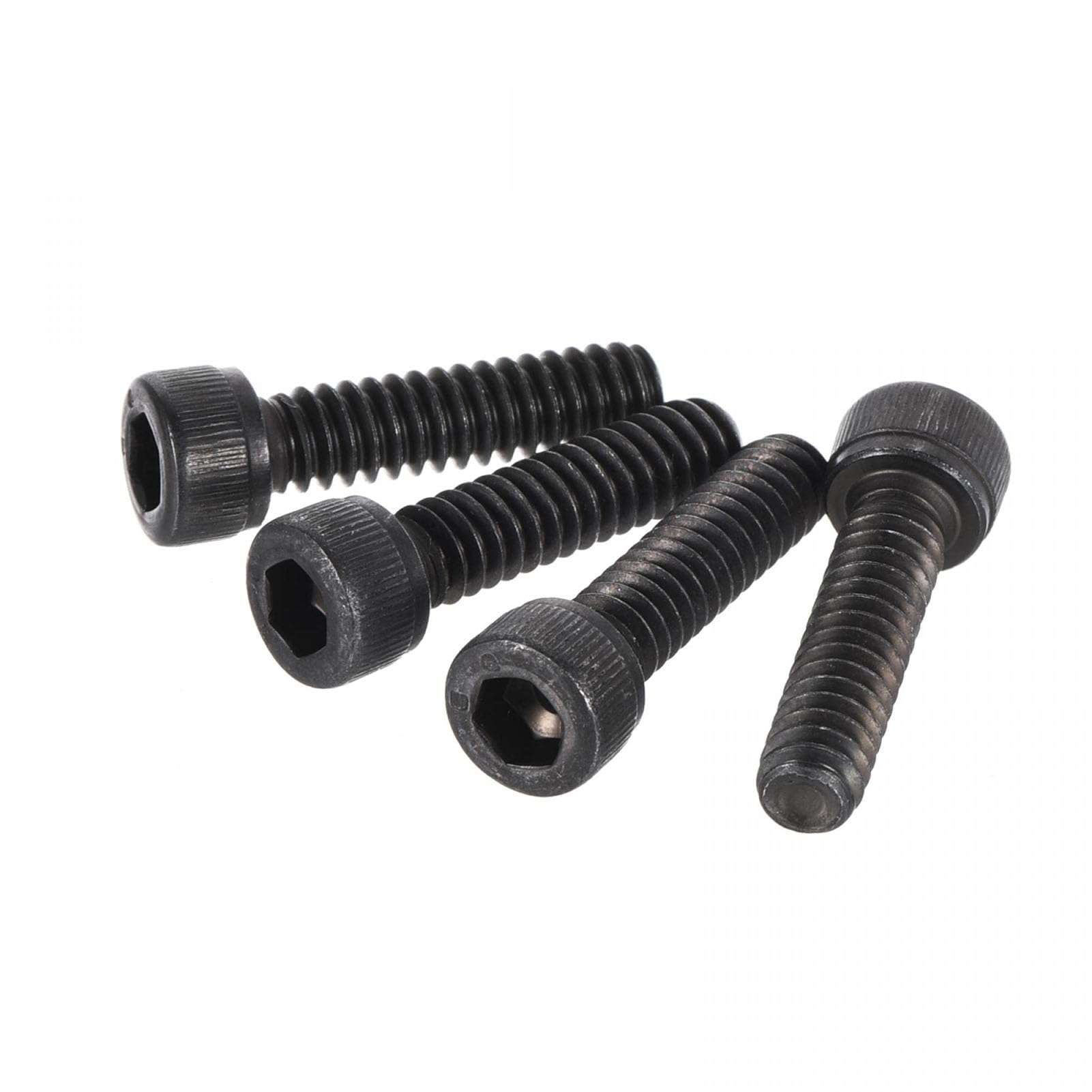 TOP-VIGOR 50Pcs #10-24 x 3/4" Hex Socket Head Cap Screws, Fully Thread Allen Socket Drive DIN912, 12.9 Alloy Steel Machine Fastener Screws for Bicycle