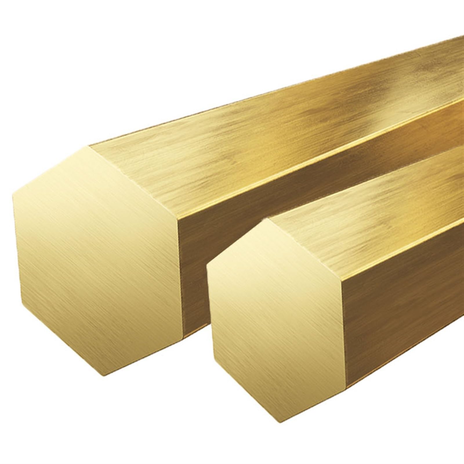 Une barre hexagonale en bronze solide, Tige hexagonale en laiton 3 mm-10 mm 1000 mm, paquet de 5(8x1000mm)