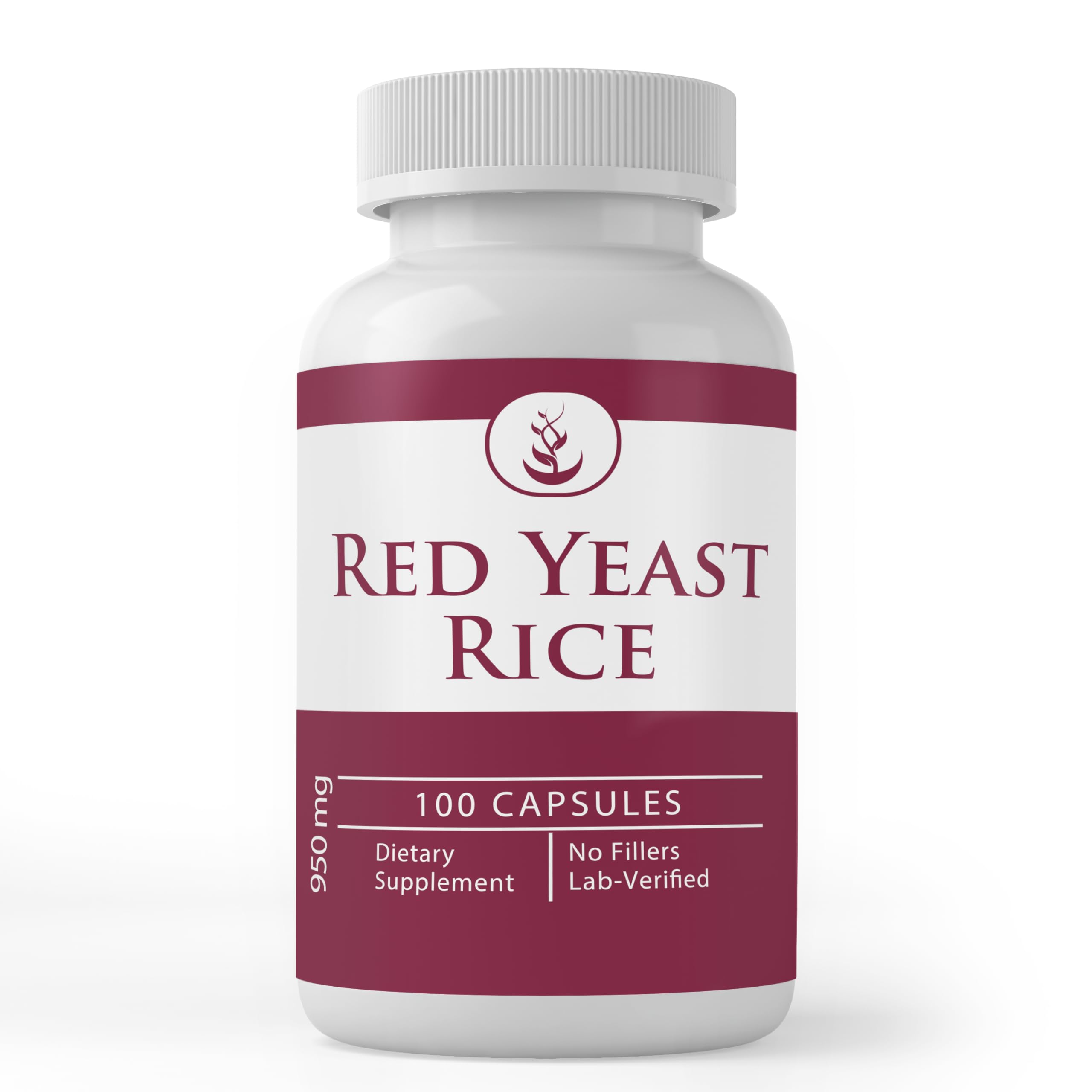 Pure Original Ingredients Red Yeast Rice Extract, (100 Capsules) Always Pure, No Additives Or Fillers, Lab Verified 100 Count (Pack of 1)