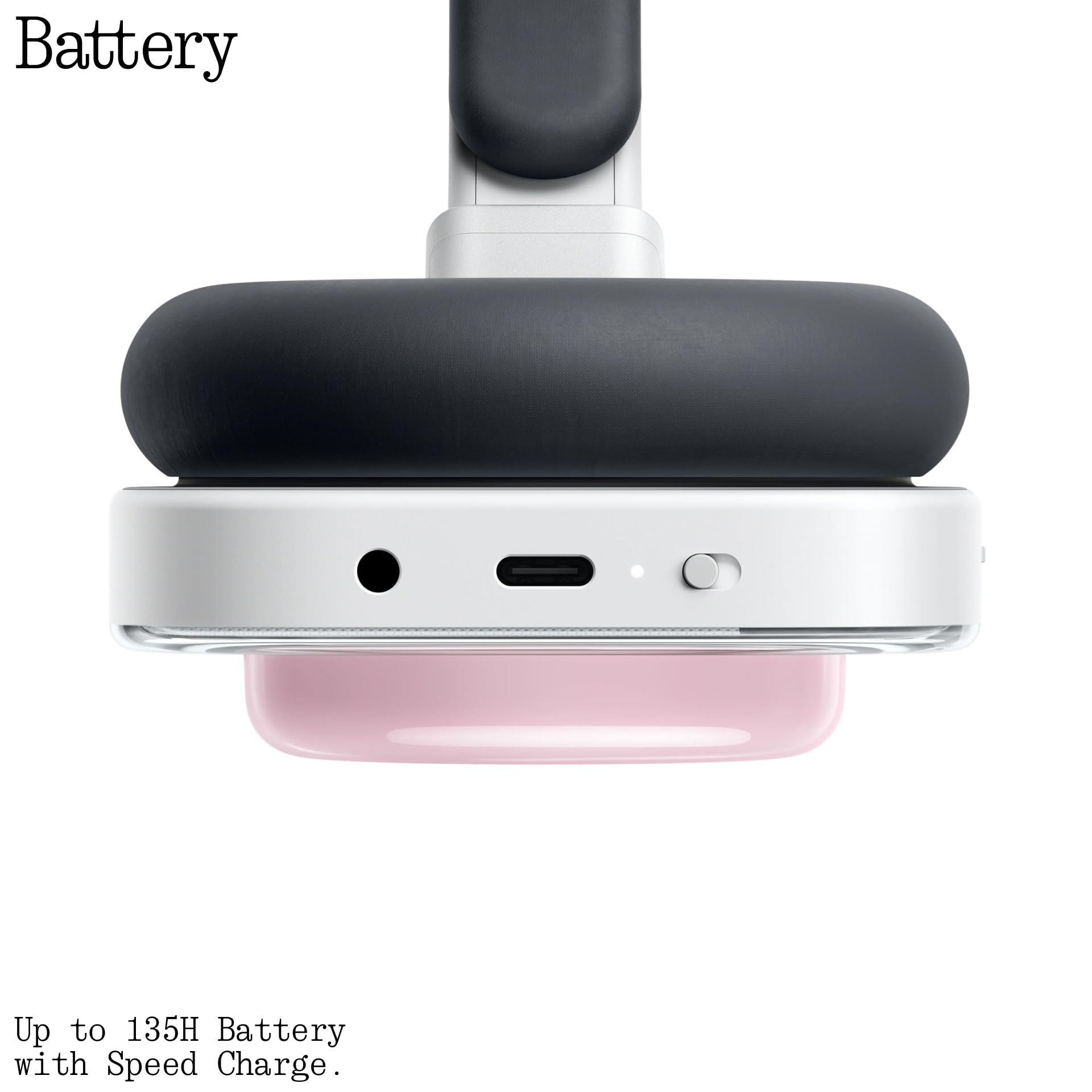 Nothing Headphone (a) Casque Circum-Aural sans Fil avec Réduction Active du Bruit, 135h Autonomie, Hi-Res, Audio Spatial, Commandes Tactiles – Noir