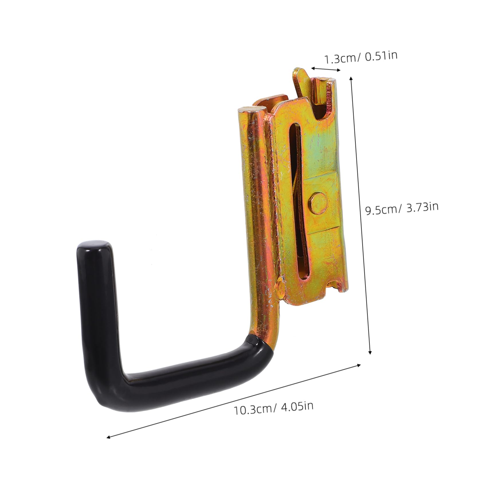 Cabilock E Track Metal Tie Down Fitting Accessory for Enclosed Trailers Heavy Duty Track Hooks for Secure Cargo Transport Easy Installation Shock Absorbing Design Durable Load Limit Support