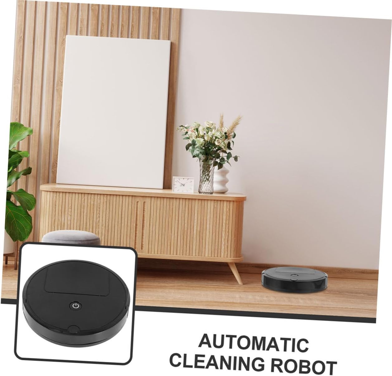 Automatic Floor Cleaning Robot Robotic Mop Long Battery Life Easy to Use