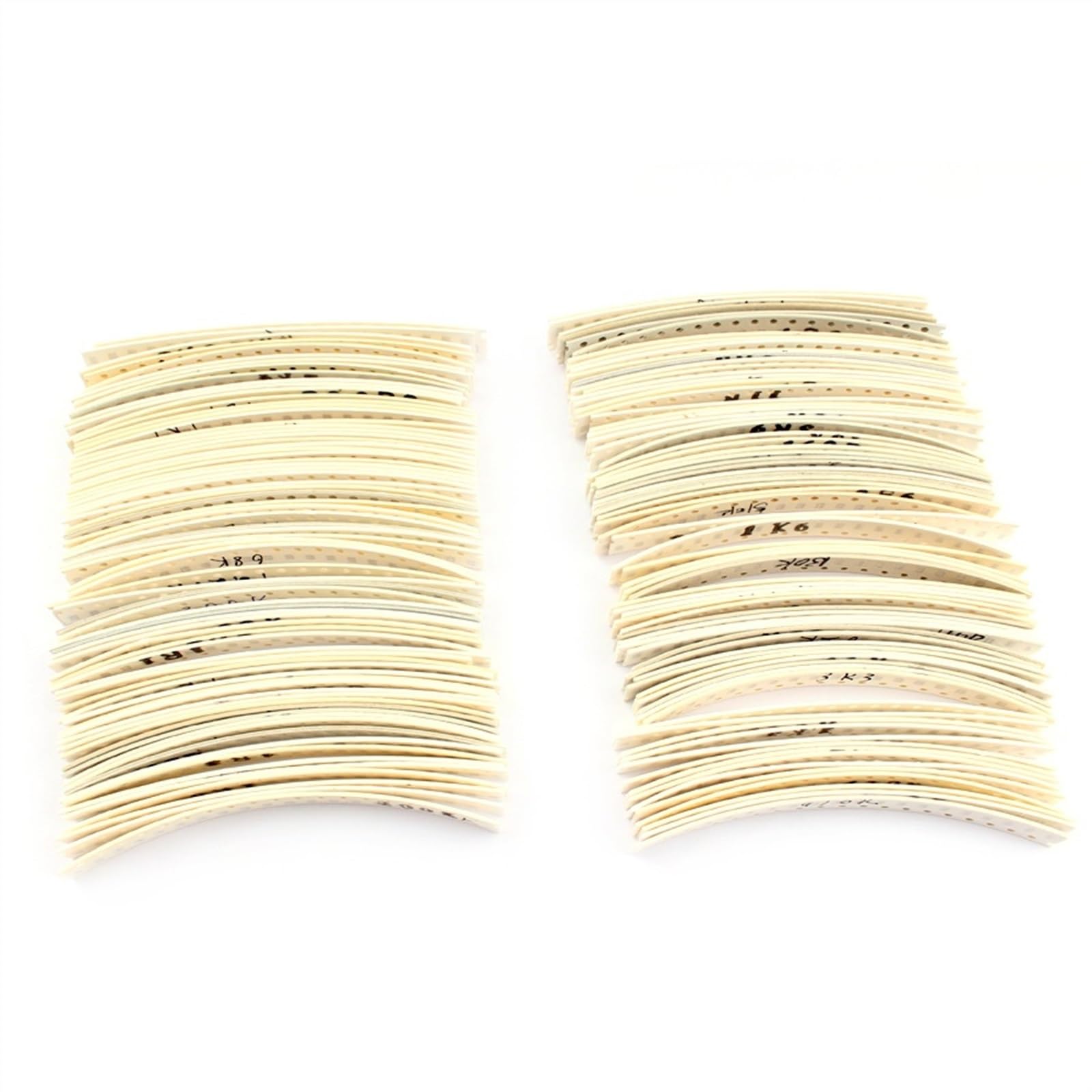 2920 unids/Lote 1206 Kit de Resistencia SMD 146 Valor 0 ohm-1M Ohm, 1/4W 5% Juego Surtido de Resistencia 1 Ohm 10 Ohm 100 Ohm 1K Ohm 10K Ohm